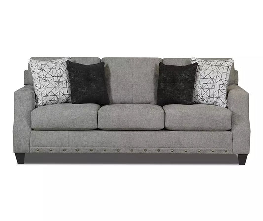 Gray Chenille Sofa