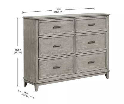 Gailion 6-Drawer Dresser