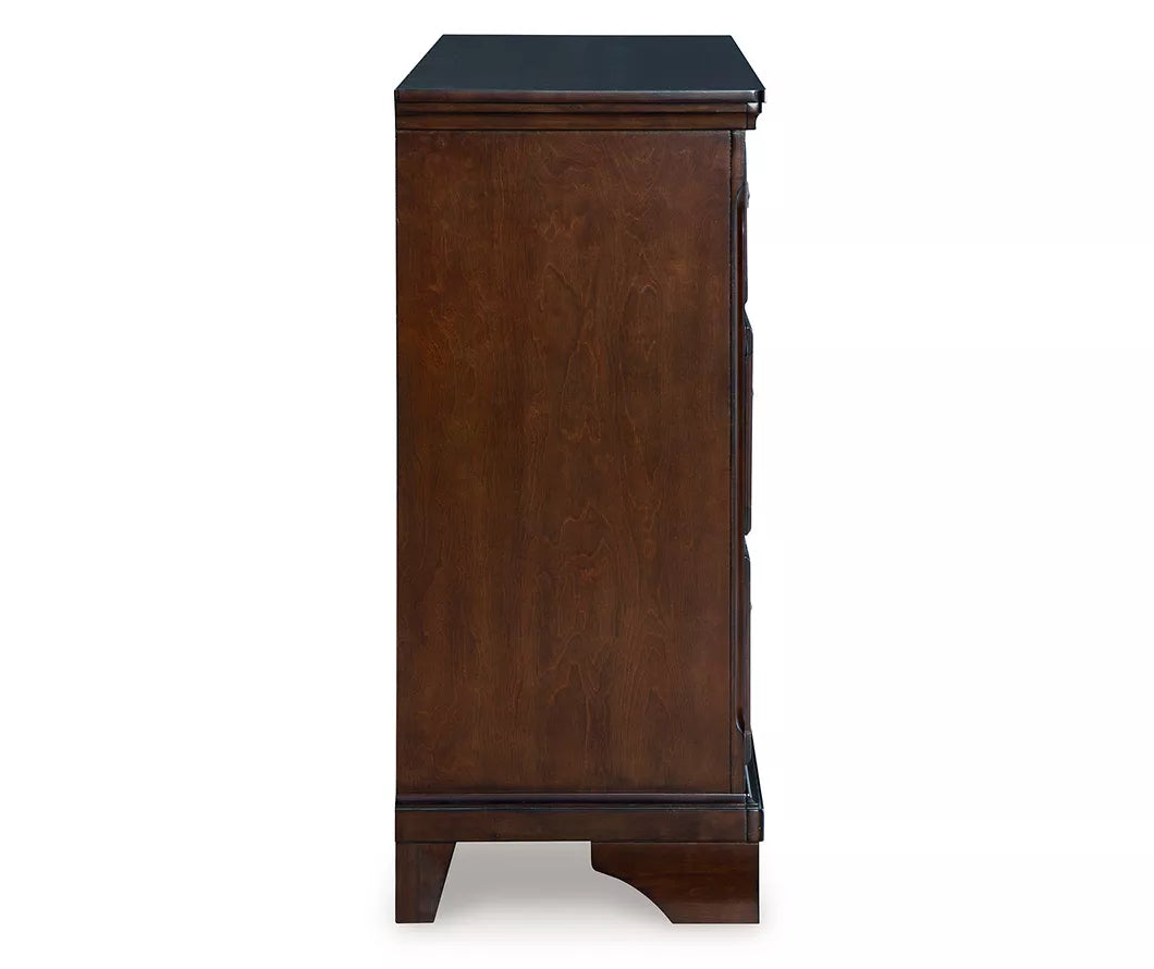 Trellington Brown 6-Drawer Dresser