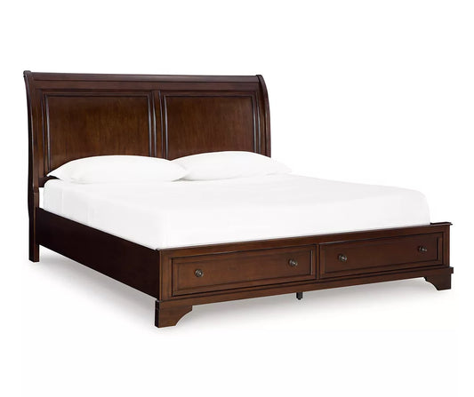 Trellington Queen Storage Sleigh Bed