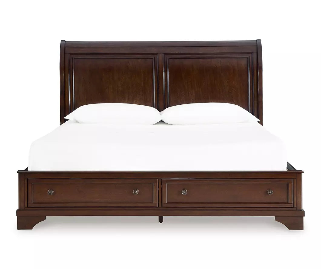 Trellington Queen Storage Sleigh Bed