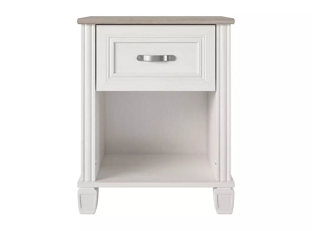 Hillview Ivory Oak Nightstand