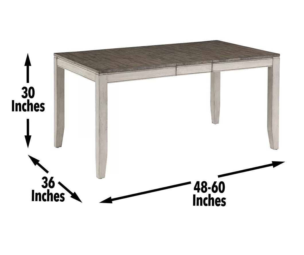 Abacus Butterfly Leaf Dining Table